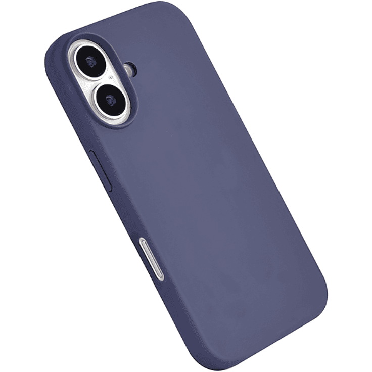 ISY ISC 2351, Backcover für Apple iPhone 16, Silikon, Pacific Blue