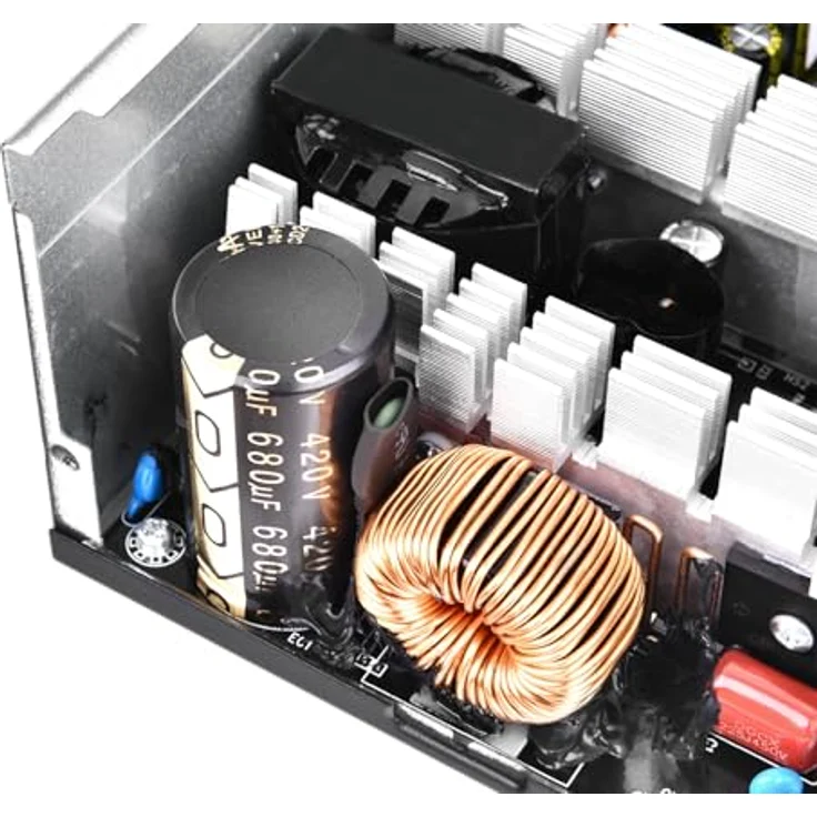 Thermaltake Smart BX3 Pro SE 750W, Non-Modular Netzteil mit 80 Plus Bronze, leiser 120 mm Hydrauliklager-Lüfter und flachen Kabeln für optimales Kabelmanagement – Bild 5