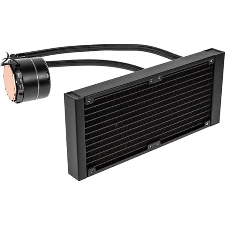 KOLINK Umbra Void AIO Performance CPU-Kühler, Wasserkühlung, ARGB-Beleuchtung, Unendlichkeitsspiegel-Effekt, Aluminium, Kupfer, 240mm, Schwarz – Bild 3