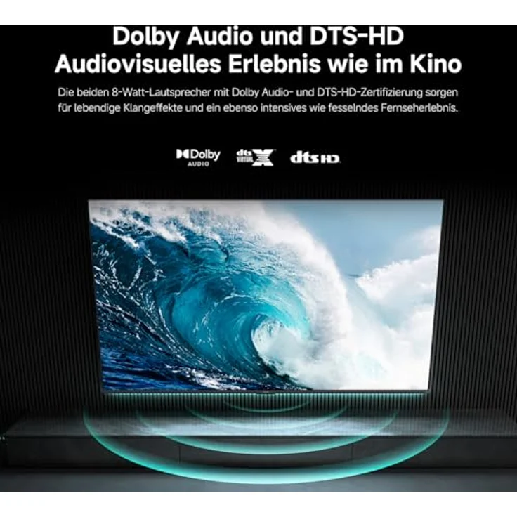 XIAOMI TV F 32, 32 Zoll HD Smart TV mit Dolby Audio und Alexa Sprachsteuerung – Bild 5