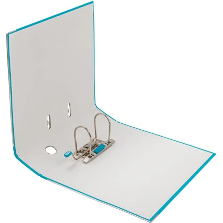 ELBA Aktenordner smart Pro, DIN A4, 8 cm Rückenbreite, Polypropylen, Raumsparschlitzen, Kantenschutz, Griffloch, Blattniederhalter – Bild 6