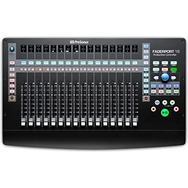 Presonus FaderPort 16 DAW Controller (MIDI Controller mit 16 Kanälen, 16 hochauflösenden Displays & Studio One 3 Artist Vollversion) - Preisvergleich