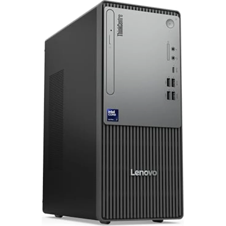 Lenovo ThinkCentre neo 50t Gen 6, Desktop-PC mit Intel Core Ultra 5 225, 16 GB RAM, 512 GB SSD, Schwarz – Bild 3