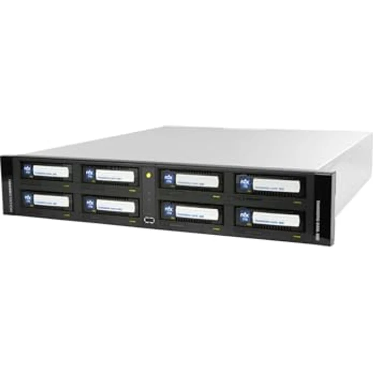 Overland-Tandberg RDX QuikStation 8 RM, NAS Appliance mit 8 integrierten RDX-Laufwerken – Bild 2
