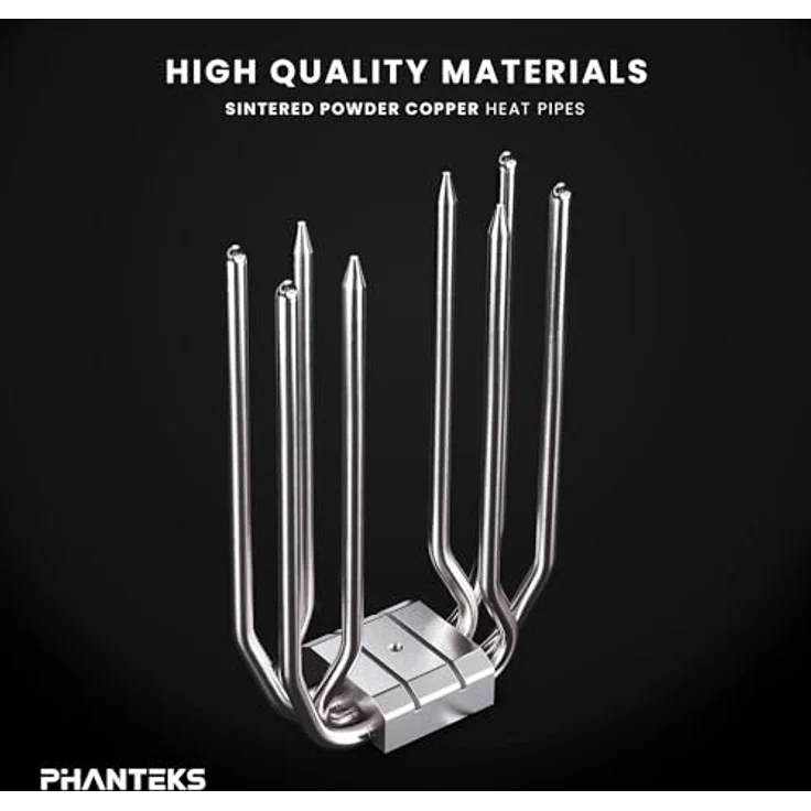 Phanteks Polar ST4 CPU-Kühler, D-RGB – Single-Tower mit 235 W TDP, 120mm PWM-Lüfter, kompatibel mit AMD und Intel – Bild 2