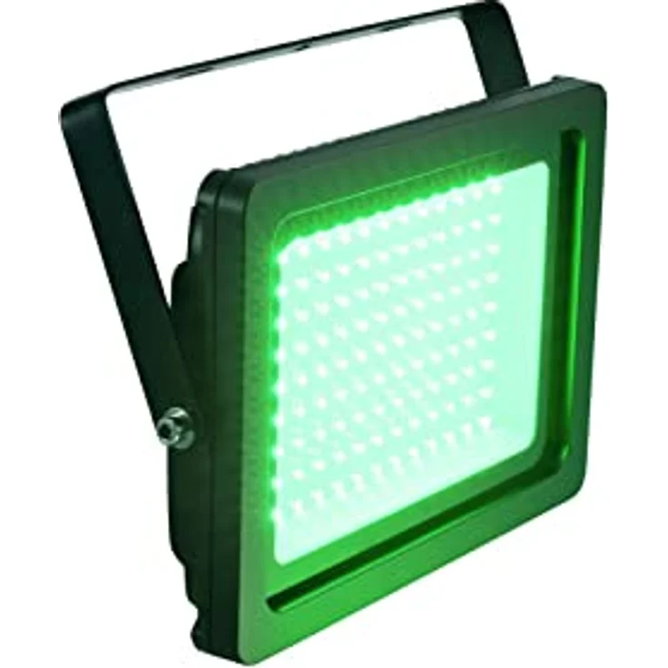 Eurolite LED-Aussenscheinwerfer 51915102, grüner 110W Scheinwerfer mit 108 SMD-LEDs, IP65, geräuschloser Betrieb – Bild 1