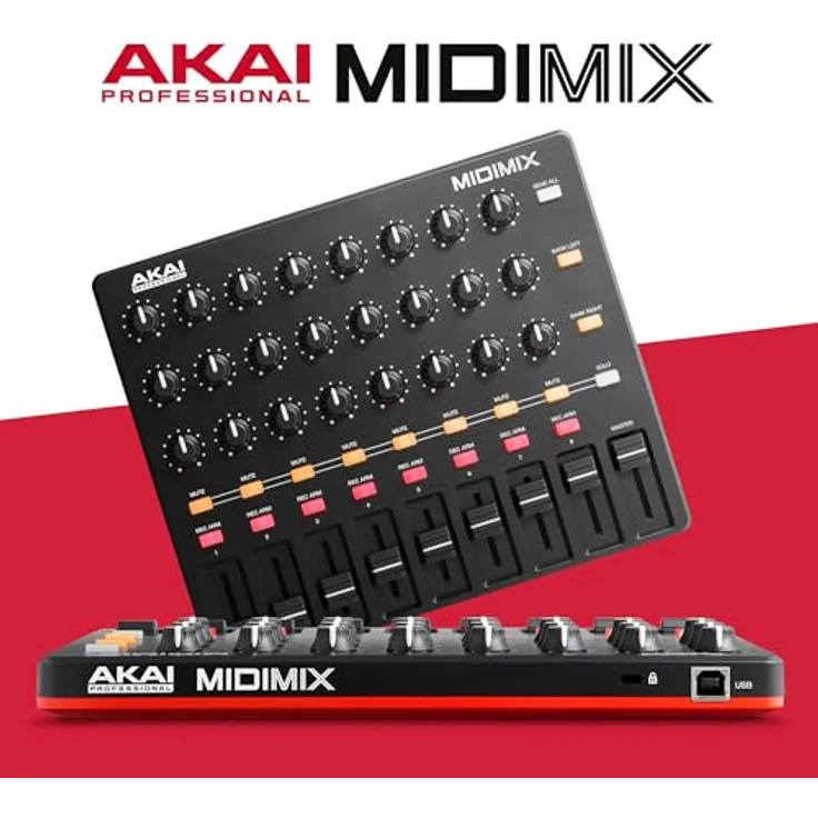 AKAI Professional Midimix - Voll zuweisbarer, portabler MIDI Mixer & DAW Controller – Bild 8