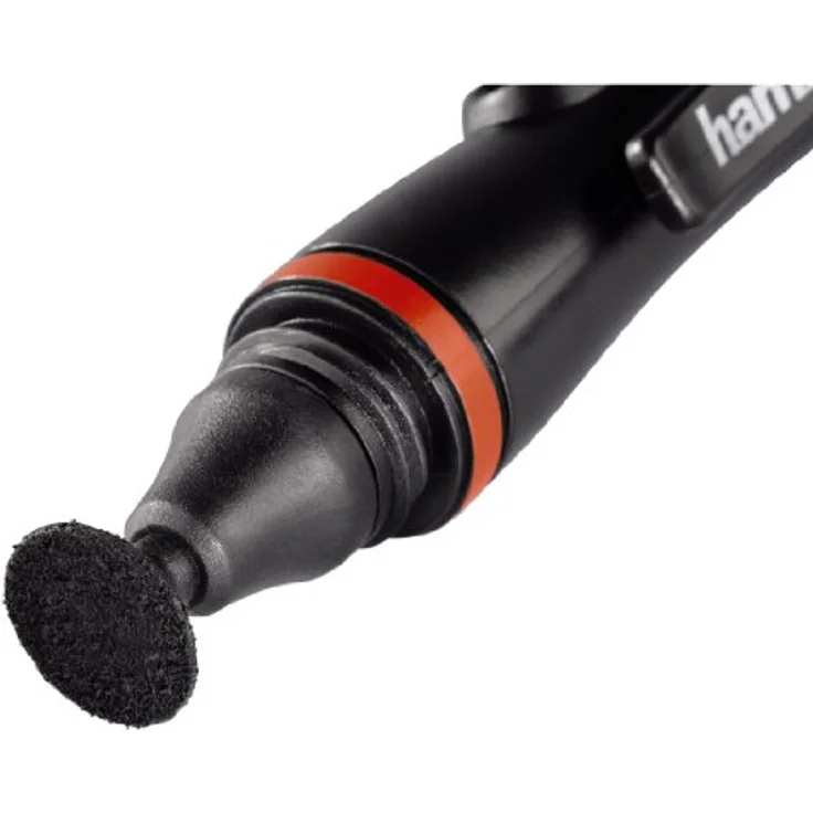 Hama Reinigungsstift zur Objektiv- und Filterreinigung, 11,5 cm lang, Lenspen Classic, Rot-Schwarz – Bild 6
