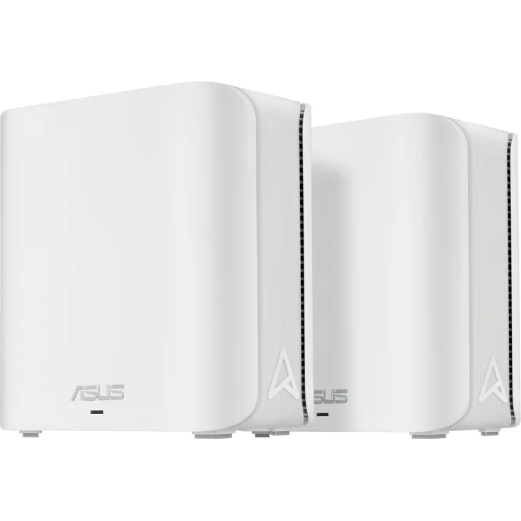 ASUS ZenWiFi BD4, 2er Set Router mit Dualband Wi-Fi 7 bis zu 3600 Mbps, 455 m² Abdeckung, AiMesh-Technologie, Weiss