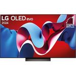 LG OLED 55C43LA evo 4K Smart TV mit AI Super Upscaling, Dolby Vision IQ und Dolby Atmos - Schwarz