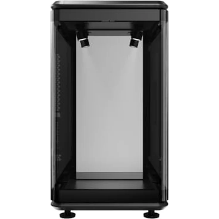 Cooler Master MasterFrame 360 Panorama, Offenes Tower-Gehäuse mit Hartglas-Seitenwänden, ARGB-Spotlights und Platz für bis zu 12 Lüfter – Bild 3