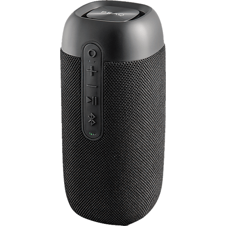 PEAQ PPA 305, Bluetooth Lautsprecher, schwarz, wasserfest, 10 Watt RMS, 2200 mAh Akku