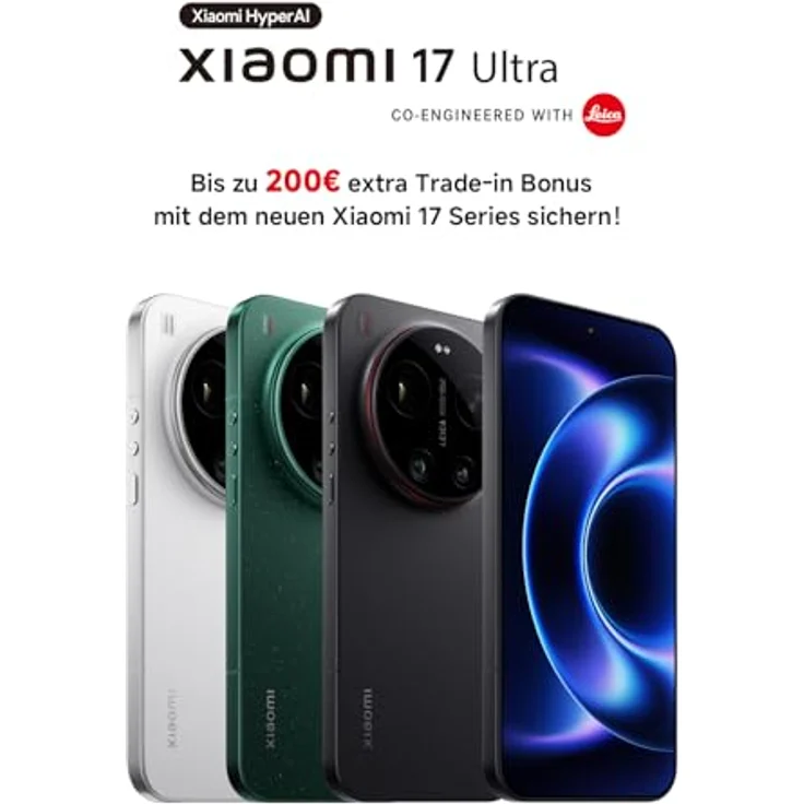 Xiaomi 17 Ultra 16+512GB Starlit Green (512 GB, Green, 6.90", 5G), Smartphone, Grün – Bild 3