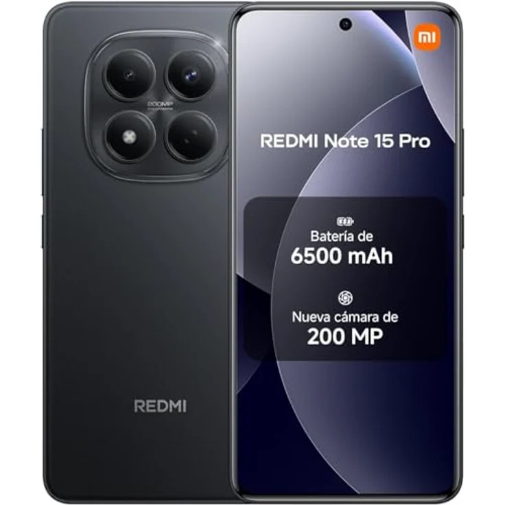 XIAOMI REDMI Note 15 Pro, Smartphone mit 256 GB Speicher, Dual SIM, Schwarz – Bild 1