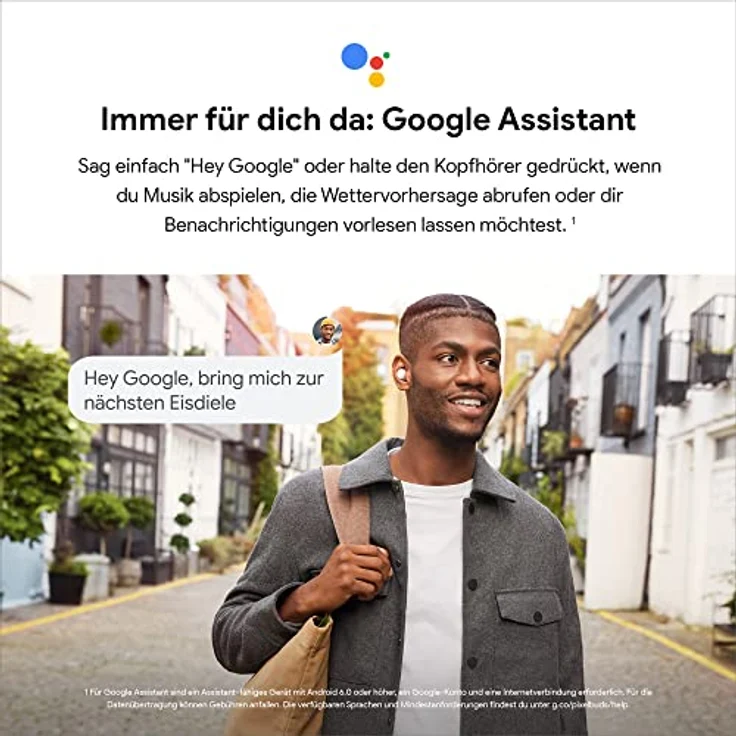 Google Pixel Buds A-Series – Kabellose Kopfhörer – Sea – Bild 4