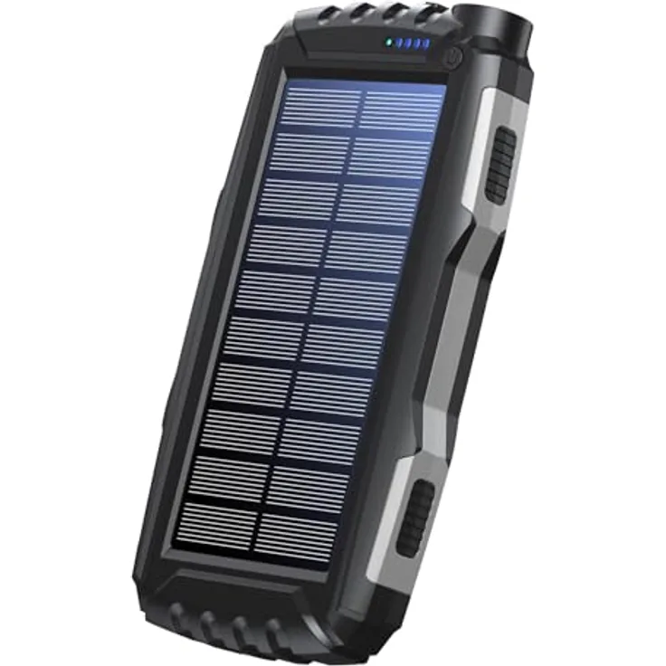 Denver PSO-20010 MK2, Solar Powerbank mit 20.000mAh, robust und umweltfreundlich, One Size