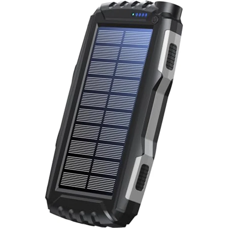 Denver PSO-20010 MK2, Solar Powerbank mit 20.000mAh, robust und umweltfreundlich, One Size – Bild 1
