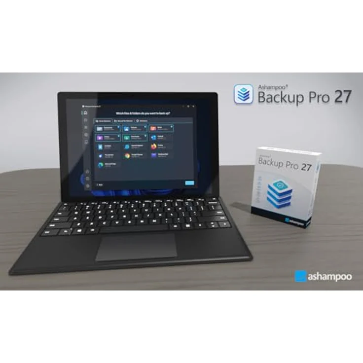 Ashampoo Backup Pro 27, Backup Software zur Sicherung und Wiederherstellung von Daten und Systemen, 1 Gerät, 1 Benutzer, Lifetime-Lizenz, PC Aktivierungscode per Product Key Card – Bild 2