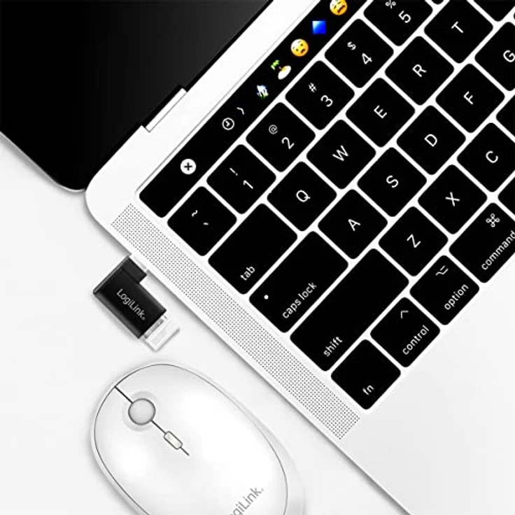 LogiLink AU0055 - USB 3.2 Gen 1, USB-C zu USB-A Adapter, 90° gewinkelt, schwarz – Bild 5