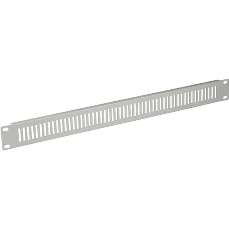 EFB NORDIC Rack Blanking Panel, perforiert, Hellgrau, 1U, 48.3 cm (19")