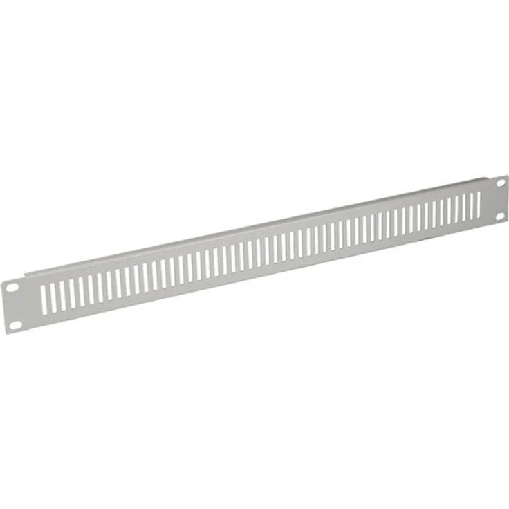 EFB NORDIC Rack Blanking Panel, perforiert, Hellgrau, 1U, 48.3 cm (19")