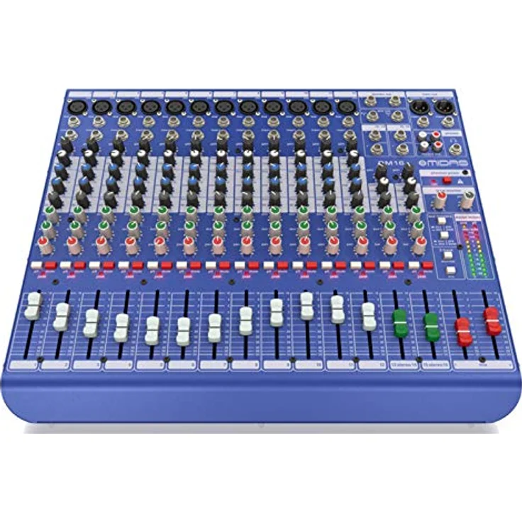 Midas DM16 Analoger Live- und Studio-Mixer mit 16 Eingängen und Midas-Mikrofonvorverstärkern – Bild 2