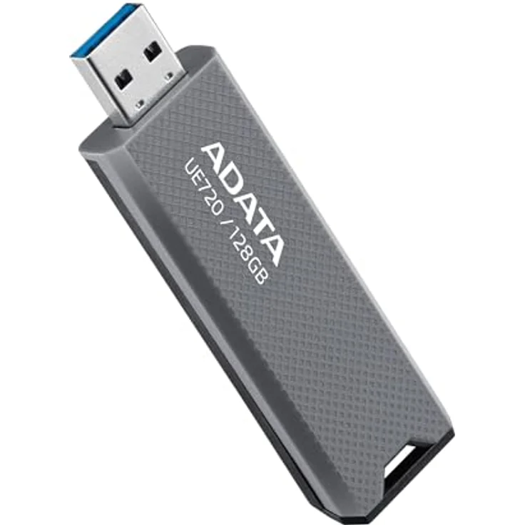 ADATA UE720, USB-C 3.2 USB-Flash-Laufwerk mit 64 GB und bis zu 550 MB/s Übertragungsgeschwindigkeit, kappenloses Design – Bild 3