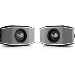 Teufel Fender x ROCKSTER GO 2 Stereo-Set Bluetooth Speaker - Tragbarer Lautsprecher mit Langer Akkulaufzeit (28 h), Wasserdicht IP67, Wireless Musikstreaming, Outdoor - Steel Black (Schwarz)