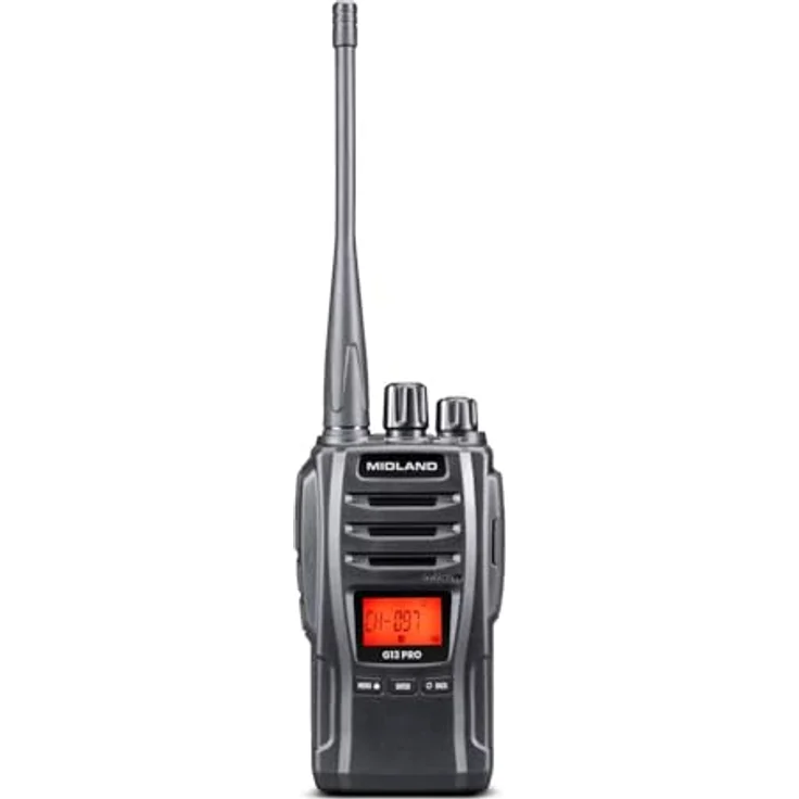 Midland G13 PRO PMR446 + LPD Funkgerät, vielseitiges Dual-Band-Handfunkgerät für professionelle und Outdoor-Nutzung – Bild 4