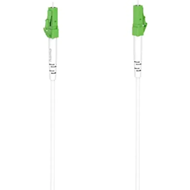 Hama Glasfaser-Netzwerkkabel, LC/APC-Stecker - LC/APC-Stecker, 10 Gbit/s, 0,30 m