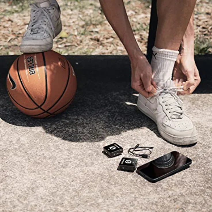 Rode Wireless ME Drahtlos Mikrofon-System + Lavalier GO Schwarz + keepdrum Fell-Windschutz – Bild 5