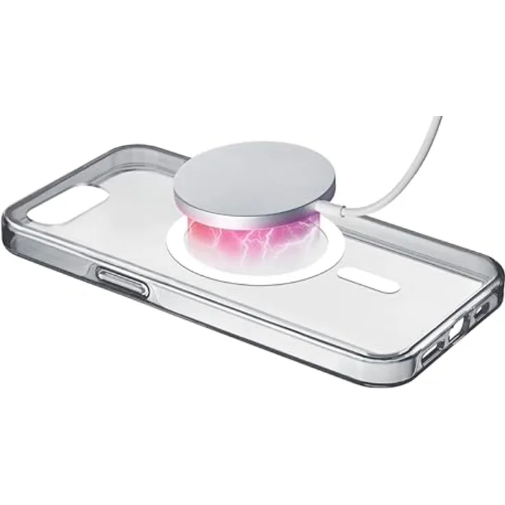 Cellular Line Clear Mag Cover für Apple iPhone SE (2025), transparent, 15,5 cm (6.1") Handytasche