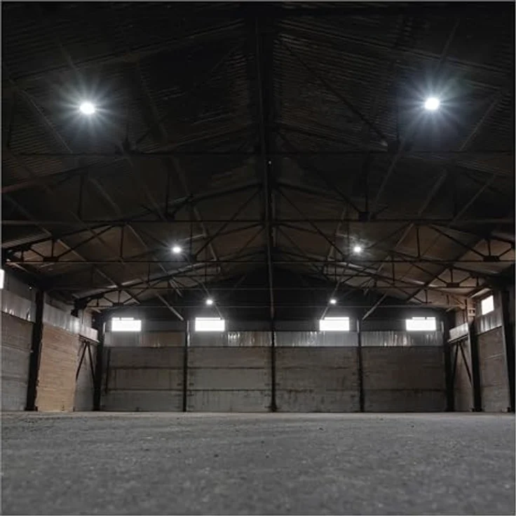 EMOS LED Hallenstrahler CORUS 225 W, Hochleistungs-Industrielampe mit 27.000 lm, Neutralweiß 4000K, IP65 wasserdicht, 110° Abstrahlwinkel – Bild 5