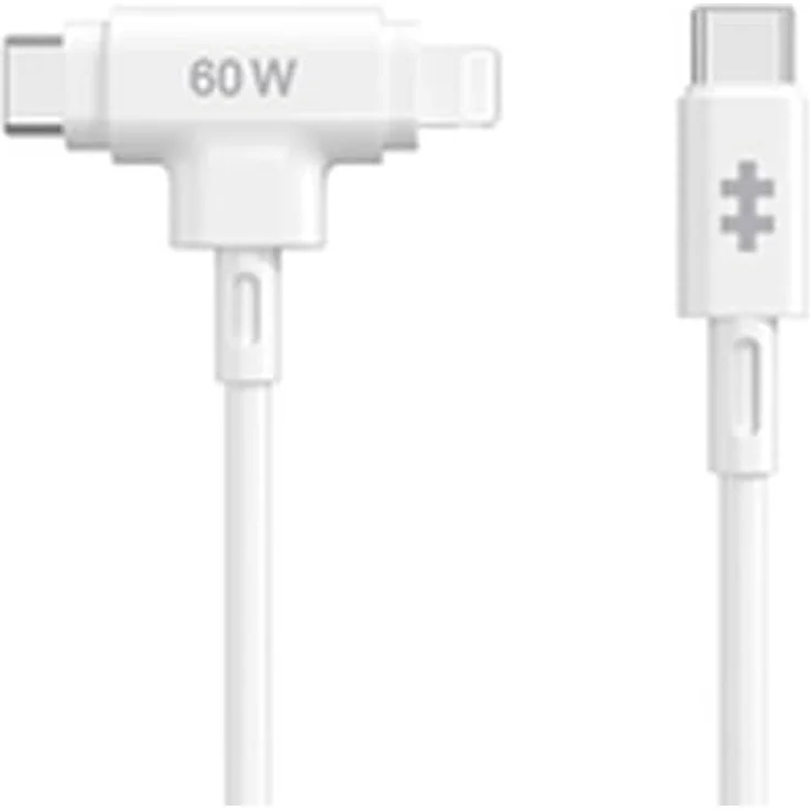 Hyper Juice Lightning Cable, USB-C zu Lightning, 1.5 m, weiß – Bild 2