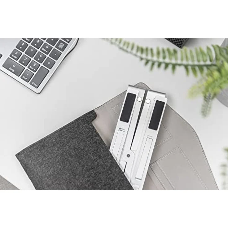 DIGITUS Variabler Notebook-Ständer mit integriertem USB-C Hub, 5-Port – Bild 4