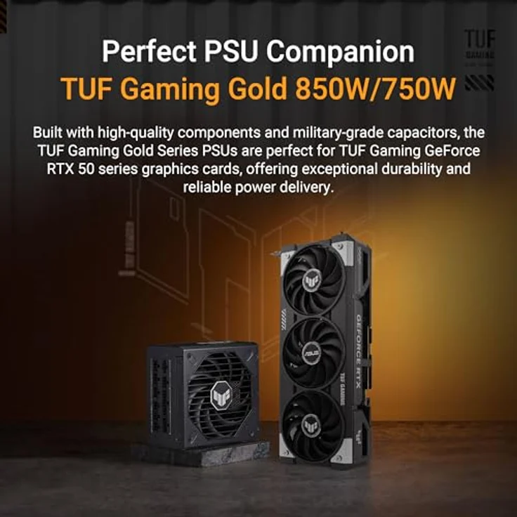 ASUS TUF Gaming GeForce RTX 5060 Ti OC Edition, 16GB GDDR7 Grafikkarte mit DLSS 4 und 3 Axial-Tech-Lüftern, PCIe 5.0, Schwarz – Bild 5