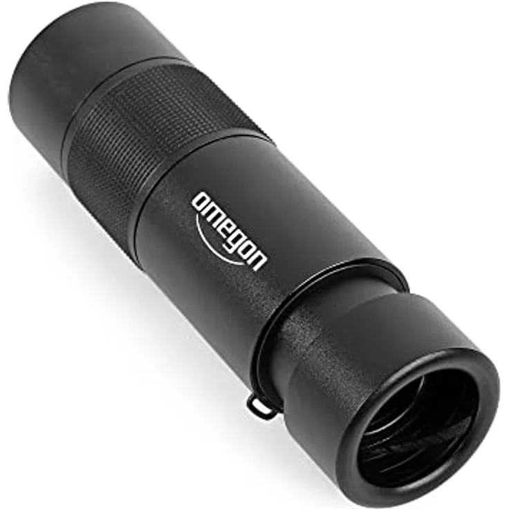 Omegon Monokular Mono 8x32, Kompaktes Fernglas mit ultrascharfer Optik und Aluminiumgehäuse – Bild 2