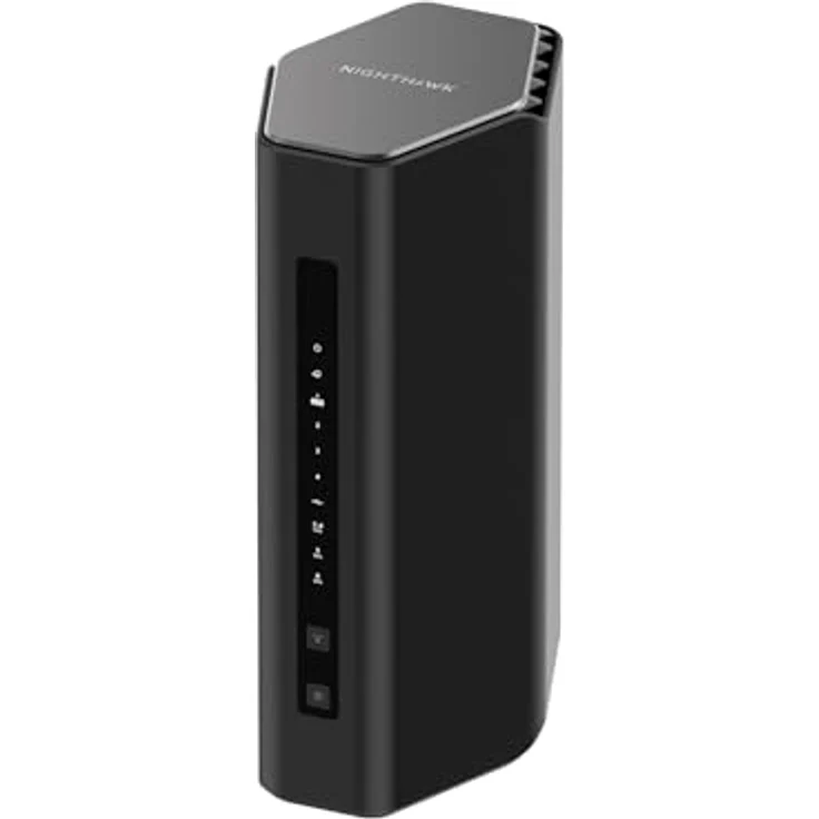 NETGEAR Nighthawk Tri-Band WiFi 7-Router (RS500) – BE12000 WLAN-Geschwindigkeit (bis zu 12 GBit/s) – 230 m² Abdeckung, 120 Geräte – 2,5-Gig-Internetanschluss – Bild 1