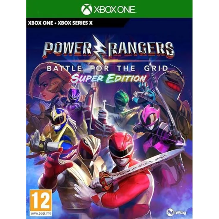 Maximum Games Power Rangers: Battle for The Grid (Super Edition), Xbox One-Spiel mit erweiterten Inhalten und strategischem Multiplayer-Modus