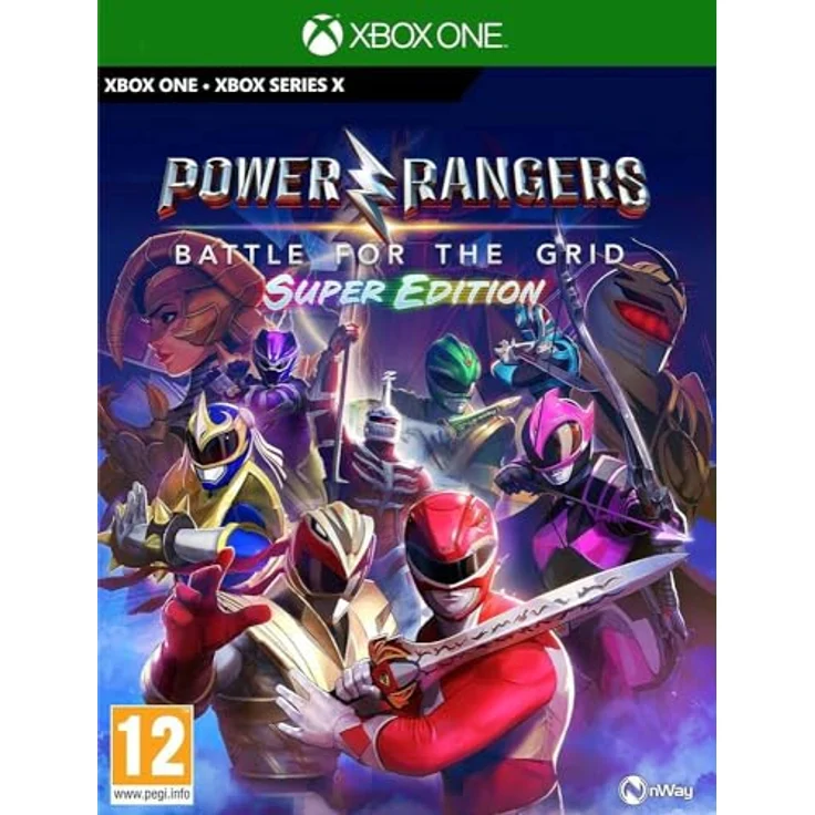 Maximum Games Power Rangers: Battle for The Grid (Super Edition), Xbox One-Spiel mit erweiterten Inhalten und strategischem Multiplayer-Modus – Bild 1