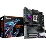 Gigabyte Z890 AORUS Master Motherboard - Intel Core Ultra (Serie 2) CPU Unterstützung, 18+1+2 Phasen VRM, bis zu 9500MHz DDR5 (OC), Wi-Fi 7, 10GbE LAN, Thunderbolt 4
