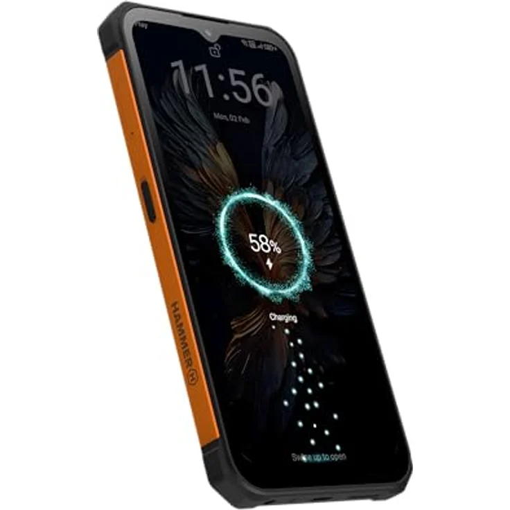 Hammer Iron Va 4GB/64GB 6.5´´ Schwarz - Robustes Smartphone mit großem Akku, IP69-Zertifizierung und Octa-Core-Prozessor – Bild 3