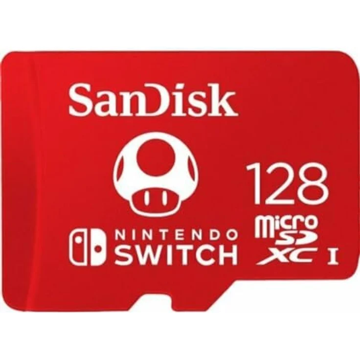 SanDisk microSDX Nint Switch 128GB BULK (microSDXC, 128 GB, UHS-I), Speicherkarte, Rot – Bild 7