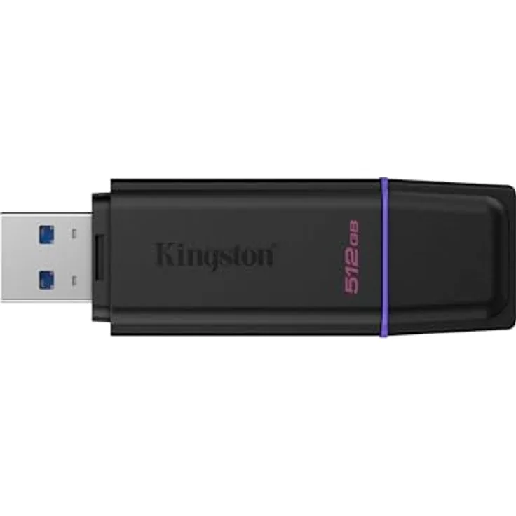 Kingston DataTraveler Exodia Flash-Laufwerk, 512 GB, USB 3.2 Gen 1, praktische Kappe zum Schutz des Steckers