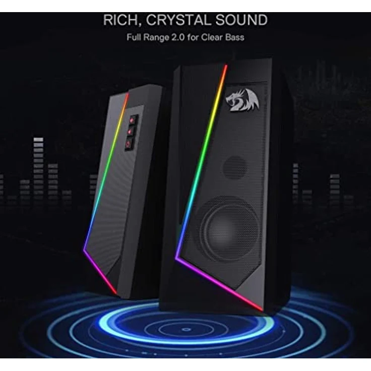 Redragon GS520 Anvil 2.0 Computer-Lautsprecher, USB | RED-GS520 – Bild 3