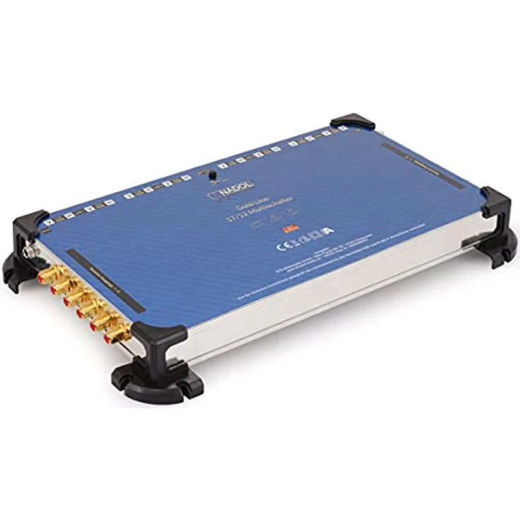 [Test 2X SEHR GUT*] Anadol Gold Line 17/12 Multischalter - für 4 Satelliten & 12 Teilnehmer - Sat Switch, sparsam Multiswitch - Digital, 4K UHD, externes Netzteil + Aufdrehhilfe + 29 F-Stecker – Bild 4