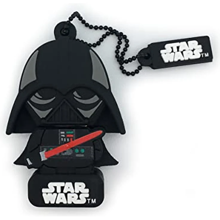 Wondee Disney Star Wars Darth Vader USB Stick Figur 32GB Speicherstick 2.0 Pendrive Flash Drive Memory Stick - Star Wars Lustige Geschenke Gadget USB Gummi – Bild 1