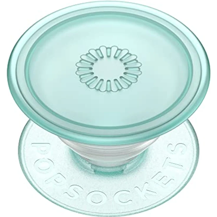 PopSockets: PopGrip Plant - Ausziehbarer Sockel und Griff aus Pflanzlichen Materialien mit Austauschbarem Oberteil für Smartphones und Tablets - Light Jade – Bild 1