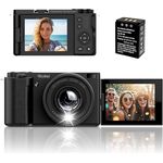 Rollei Compactline 10x, 64 MP Digitalkamera mit 4K und Flip Screen
