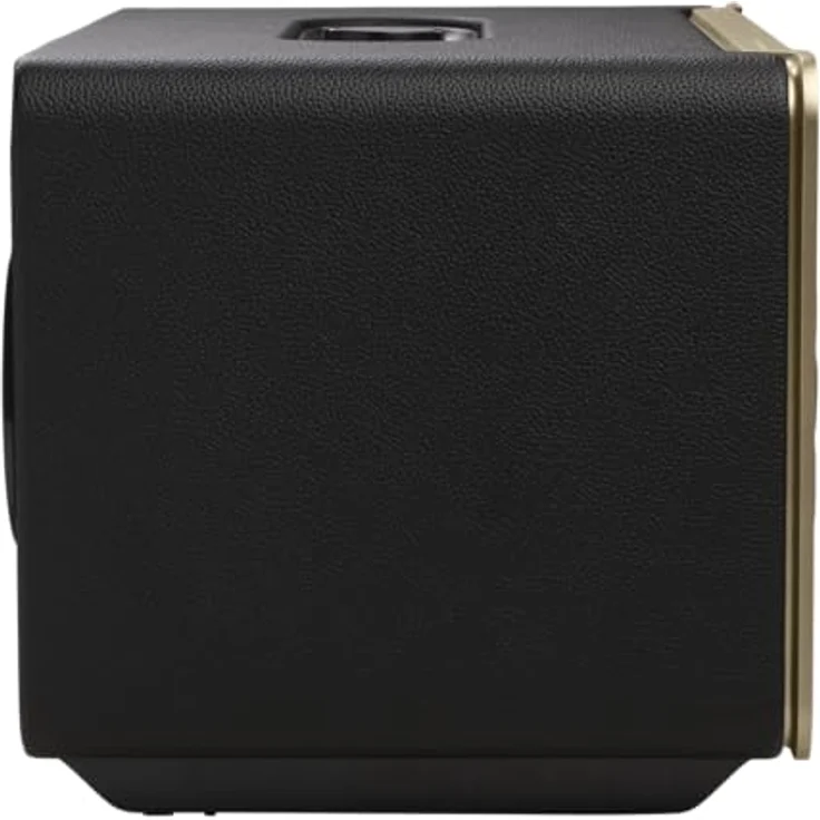JBL Authentics 500 Hi-Fidelity Smart Home Lautsprecher – 70er Jahre Retro-Design Bluetooth Box – Mit Google Assistant, Kompatibel mit Amazon Alexa, AirPlay One App – Schwarz – Bild 3
